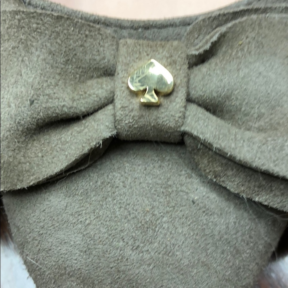 Kate Spade ♠️ light gray wedges sz 7 - Picture 2 of 7